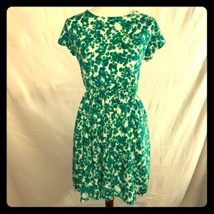 Gap Zoe Sleeve Fit & Flare Dress